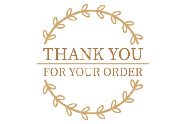 Thank You for Your Order