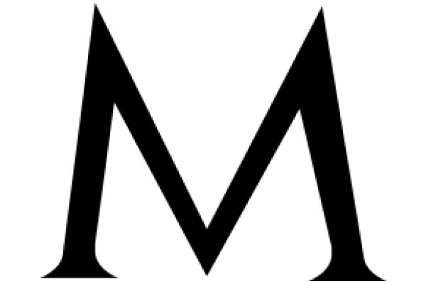 Stylized Letter 'M' in