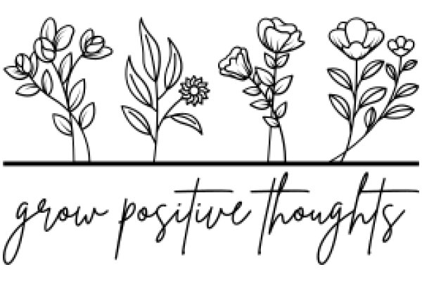 Growing Positive Thoughts: A Visual Guide to Cultivating a Positive Mindset