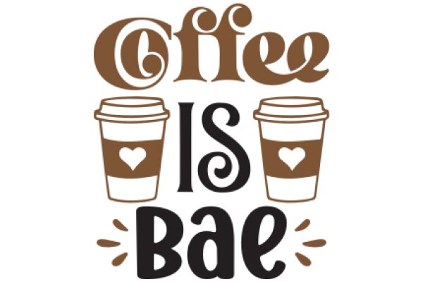 Coffee Is Bae: A Graphic Design Showcasing the Love for Coffee