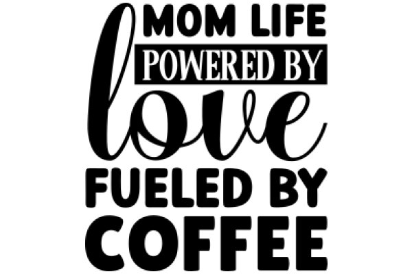 Mom Life Powered by Love Fueled by Coffee