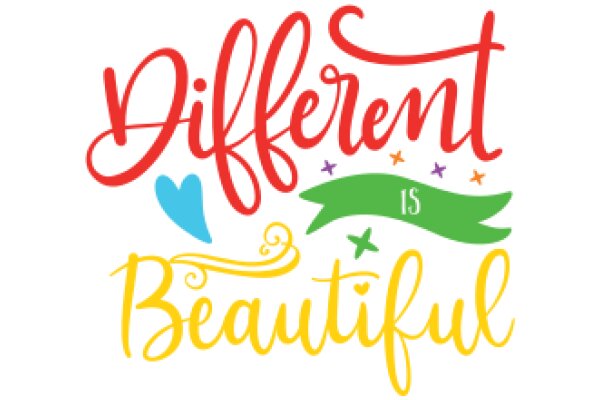 Different is Beautiful: A Celebration of Uniqueness