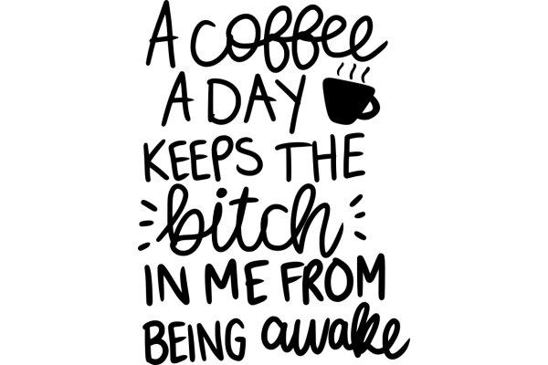 A Coffee a Day Keeps the Bitch in Me from Being Awake