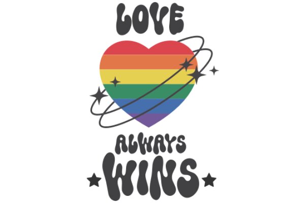 Love Always Wins: A Rainbow-Themed Affirmation Poster