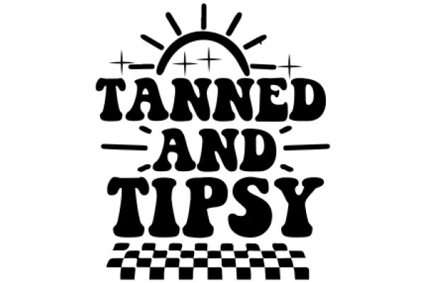 Tanned and Tipsy: A Graphic Design for a Sunny Day