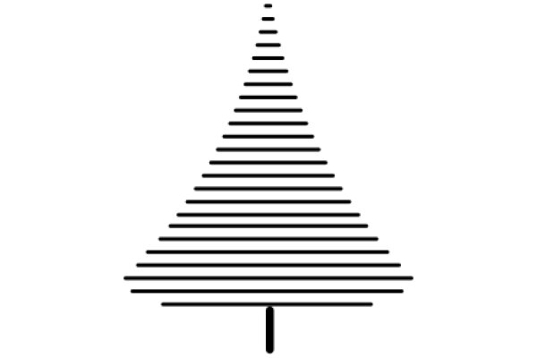 Simplified Christmas Tree Icon