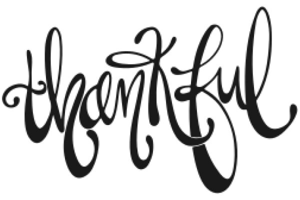 Thankful: A Typographic Artwork