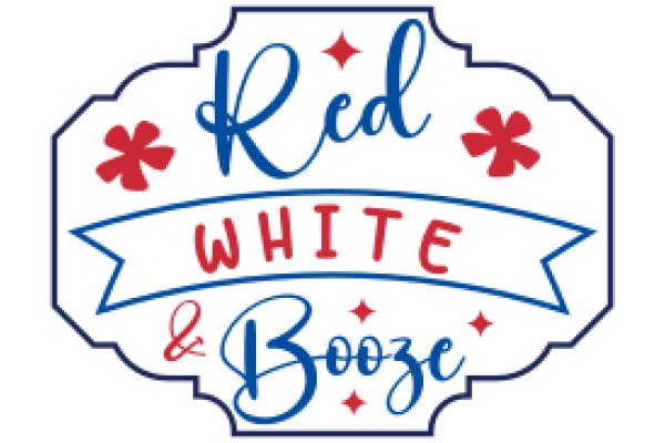 Red White & Booze: A Sign for a Festive Drink