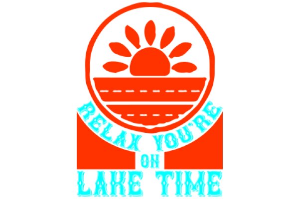 Relax on Lake Time: A Logo for a Serene Getaway