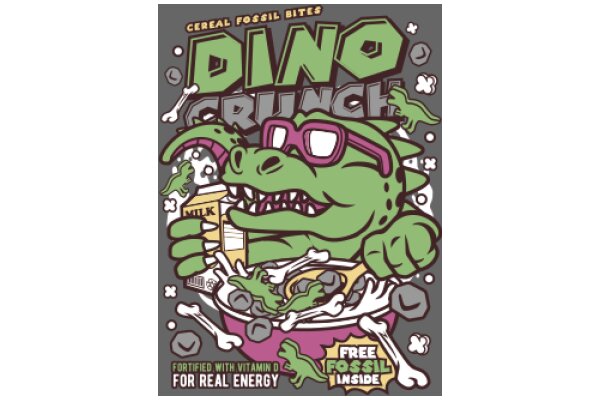 Dino Crunch: The Cereal That's a Roar for Real Energy!