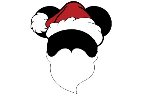 A Festive Christmas Hat with a Touch of Disney Magic