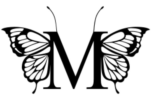 Monogram Butterfly Logo