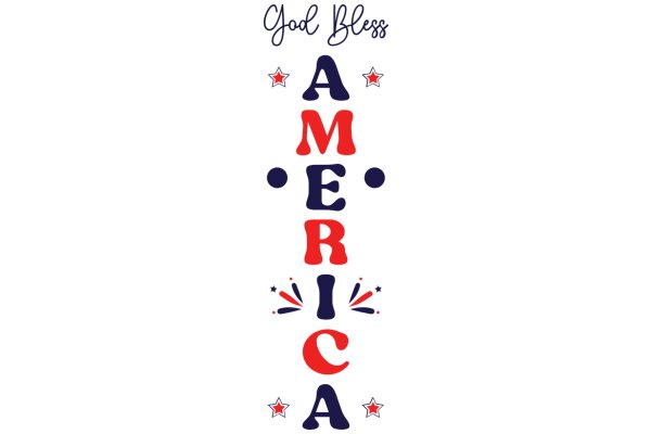 Celebrating American Pride: A Graphic Design Showcasing the Unity of America