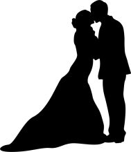 A Silhouette of Love: A Couple's Embrace