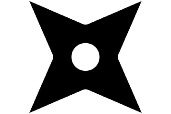 Simplistic Black Star Logo