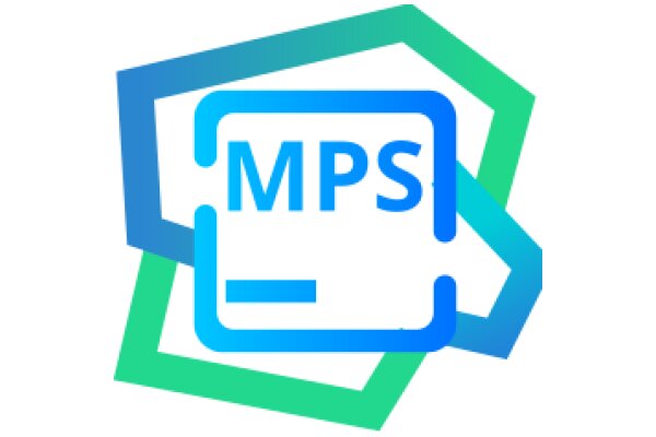 Digital Art: A Blurred Logo with the Text 'MPS' in a Stylized Font