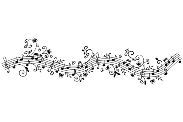 Elegant Musical Notation Design