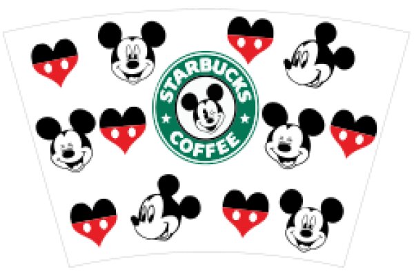 Starbucks Coffee: A Collection of Mickey Mouse Stickers