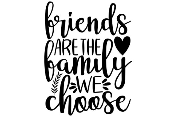 Friendship Quote: A Heartfelt Affirmation of Family and Choice