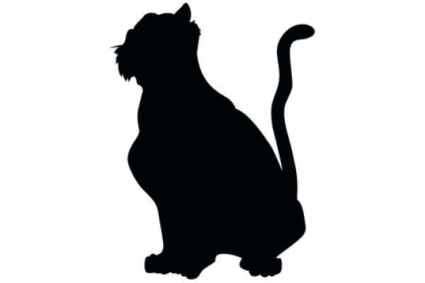 Silhouette of a Cat: A Symbol of Curiosity and Independence