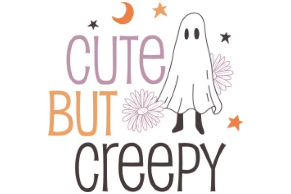 Cute But Creepy: A Playful Halloween-Themed Poster