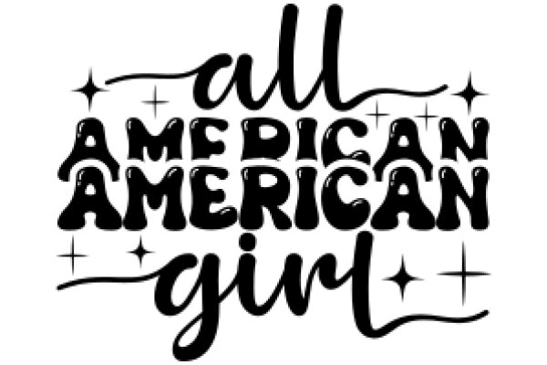 All American Girl: A Graphic Design Poster