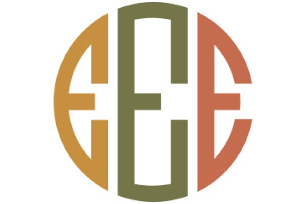 Stylized Logo with the Letter 'E' in a Modern Design