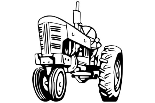 A Classic Tractor Illustration