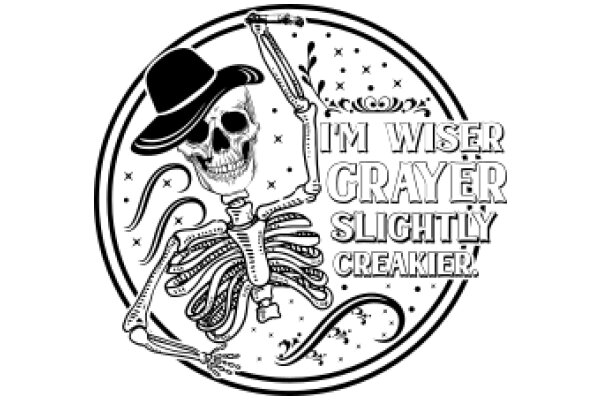 Wise Grayer: A Skeletal Tribute to the Iconic Character