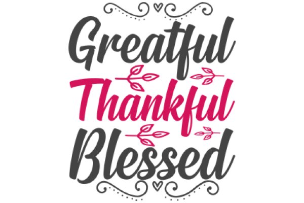 Greatful Thanksgiving Blessed