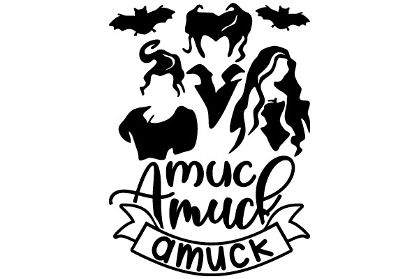 Amuc Amuck: A Collection of Silhouetted Animals and Creatures