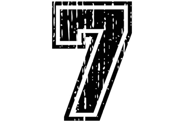 Stylized Number Seven Logo