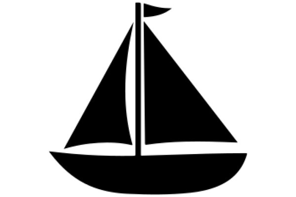 Simplistic Sailboat Icon