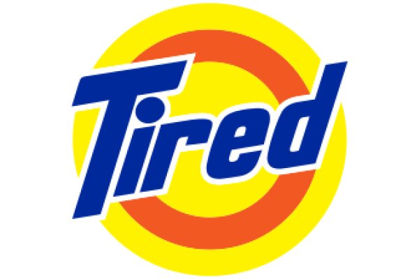 Vibrant Logo of Tired: A Symbol of Relief and Rest