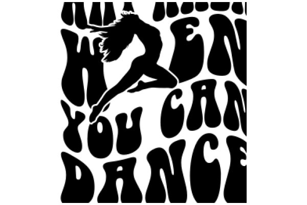 You Can Dance: A Silhouette of a Dancer