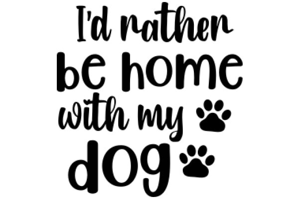 A Dog's Wish for a Home