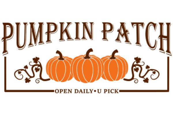 Pumpkin Patch: A Seasonal Logo