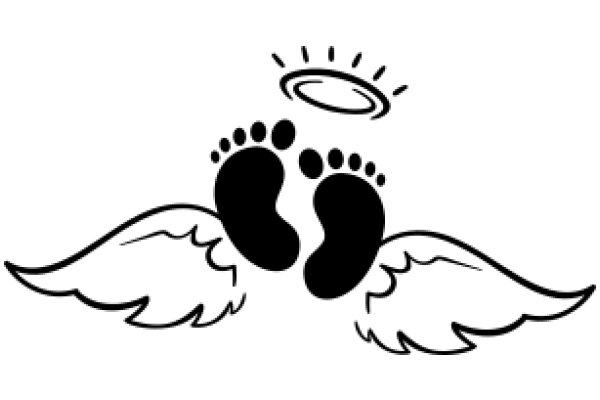 Angelic Footprints: A Symbol of Divine Guidance