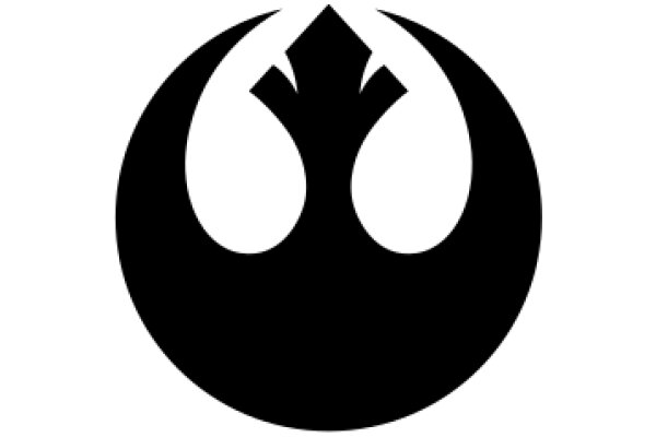 Stylized Logo with a Star Wars-Inspired Design