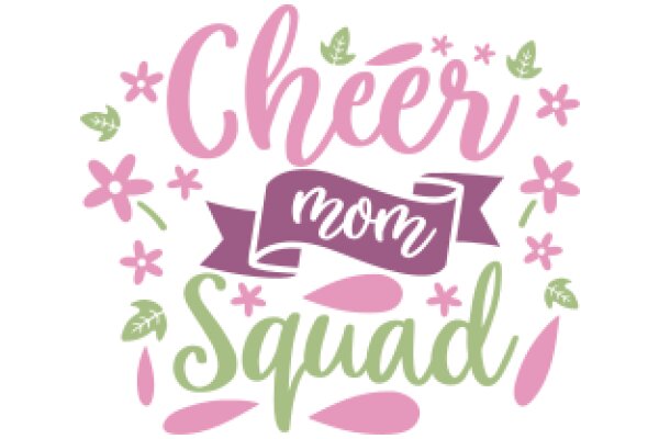 Celebrating Cheer Mom Squad: A Graphic Design