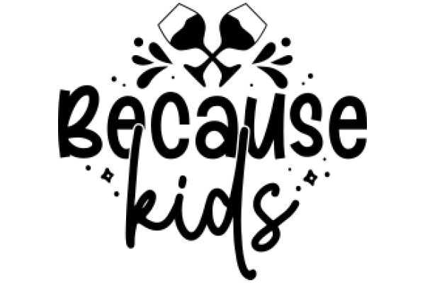 Celebrate Kids: A Wine Glass Design for Children's Apparel