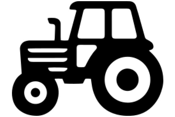 Simplistic Icon of a Tractor