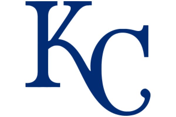 Stylized Blue Letter K