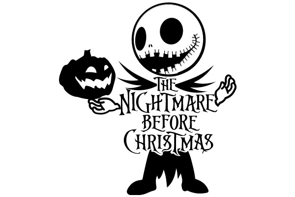 The Nightmare Before Christmas: A Silhouette of the Iconic Characters