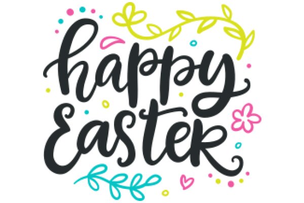 Happy Easter: A Festive Greeting with a Touch of Spring