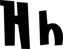 H for Human: A Visual Exploration of the Letter 'H'