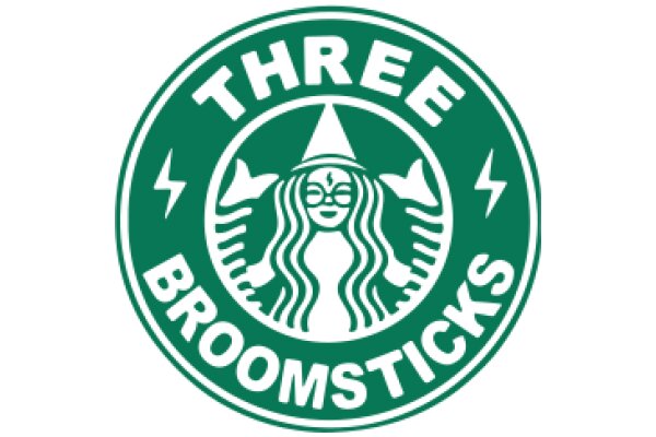 Three Broomsticks: A Starbucks Logo with a Magical Twist