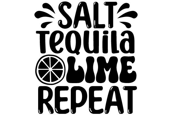 Salt, Tequila, Lime, Repeat: A Graphic Celebration of Classic Margarita Flavors