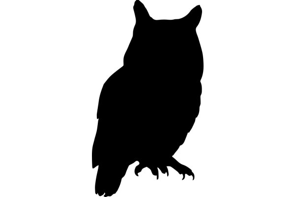 Silhouette of an Owl: A Symbol of Wisdom and Mystery