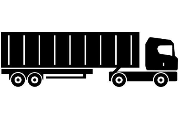 Illustration of a Semi-Trailer Truck